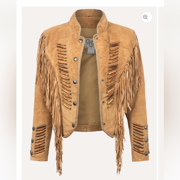 Cripple Creek Leather Jacket Sz. Medium - Picture 2 of 4